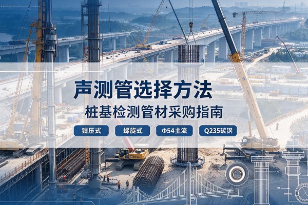 象州声测管选型标准