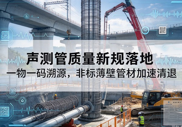 象州声测管质量新规落地，一物一码溯源，非标薄壁管材加速清退