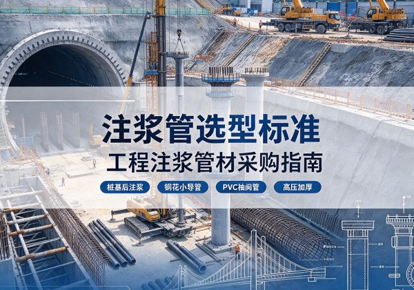 象州注浆管选型标准